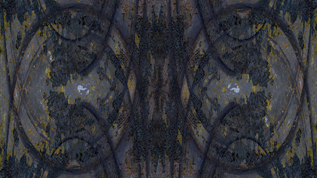 Designed grunge background. Modern futuristic painted wall for backdrop or wallpaper with copy...
