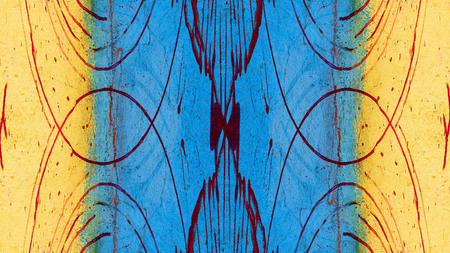 Designed grunge background. Modern futuristic painted wall for backdrop or wallpaper with copy...