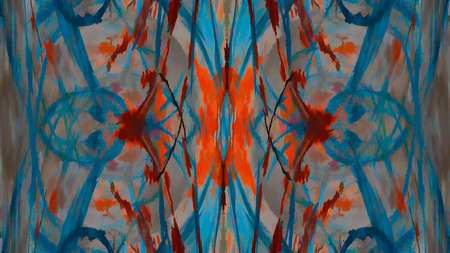 Grunge splatter paint colorful background. Modern futuristic painted wall for backdrop or wallpaper...