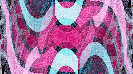 Dyed pattern on material abstract background. Modern futuristic painted wall for backdrop or...