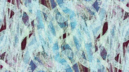 Dyed pattern on material abstract background. Modern futuristic painted wall for backdrop or wallpaper with copy space. Close up imageの写真素材