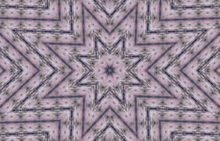 Abstract Colorful Painted Kaleidoscopic Graphic Background. Futuristic Psychedelic Hypnotic Backdrop Pattern With Texture. Folk Ethnic Floral Ornamental Mandala. Vintage Decorative Geometric Mosaicの写真素材