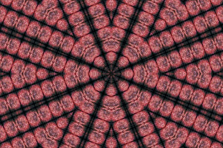 Abstract Colorful Painted Kaleidoscopic Graphic Background. Futuristic Psychedelic Hypnotic Backdrop Pattern With Texture. Folk Ethnic Floral Ornamental Mandala. Vintage Decorative Geometric Mosaicの写真素材