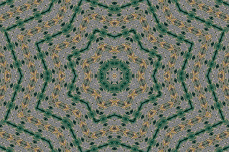 Abstract Colorful Painted Kaleidoscopic Graphic Background. Futuristic Psychedelic Hypnotic Backdrop...