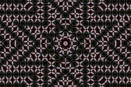 Abstract Colorful Painted Kaleidoscopic Graphic Background. Futuristic Psychedelic Hypnotic Backdrop Pattern With Texture. Folk Ethnic Floral Ornamental Mandala. Vintage Decorative Geometric Mosaicの写真素材