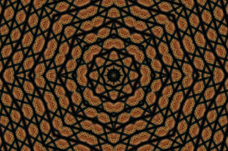 Abstract Colorful Painted Kaleidoscopic Graphic Background. Futuristic Psychedelic Hypnotic Backdrop...