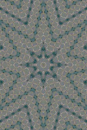 Abstract Colorful Painted Kaleidoscopic Graphic Background. Futuristic Psychedelic Hypnotic Backdrop...