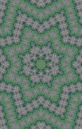 Abstract Colorful Painted Kaleidoscopic Graphic Background. Futuristic Psychedelic Hypnotic Backdrop...