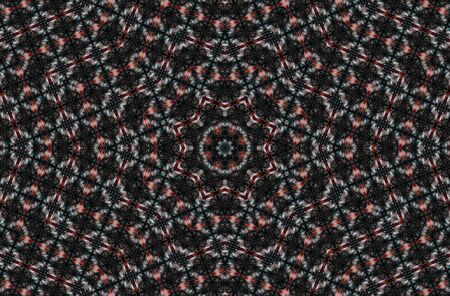 Abstract Colorful Painted Kaleidoscopic Graphic Background. Futuristic Psychedelic Hypnotic Backdrop...