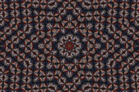 Abstract Colorful Painted Kaleidoscopic Graphic Background. Futuristic Psychedelic Hypnotic Backdrop...