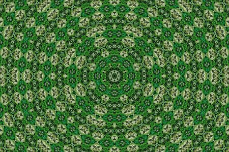 Abstract Colorful Painted Kaleidoscopic Graphic Background. Futuristic Psychedelic Hypnotic Backdrop...