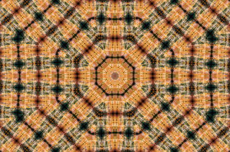 Abstract Colorful Painted Kaleidoscopic Graphic Background. Futuristic Psychedelic Hypnotic Backdrop...
