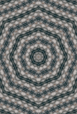 Abstract Colorful Painted Kaleidoscopic Graphic Background. Futuristic Psychedelic Hypnotic Backdrop...