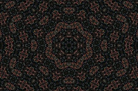 Abstract Colorful Painted Kaleidoscopic Graphic Background. Futuristic Psychedelic Hypnotic Backdrop...