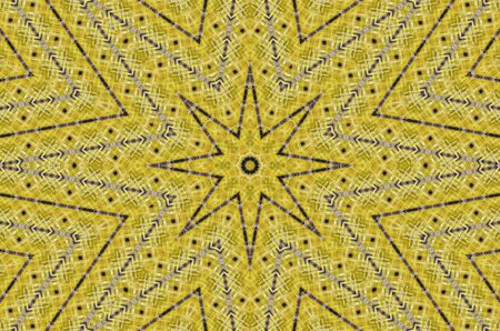 Abstract Colorful Painted Kaleidoscopic Graphic Background. Futuristic Psychedelic Hypnotic Backdrop...