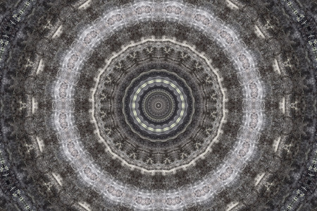 Abstract Colorful Painted Kaleidoscopic Graphic Background. Futuristic Psychedelic Hypnotic Backdrop Pattern With Texture. Folk Ethnic Floral Ornamental Mandala. Vintage Decorative Geometric Mosaicの写真素材