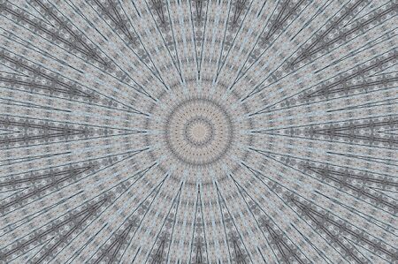 Abstract Colorful Painted Kaleidoscopic Graphic Background. Futuristic Psychedelic Hypnotic Backdrop Pattern With Texture. Folk Ethnic Floral Ornamental Mandala. Vintage Decorative Geometric Mosaicの写真素材