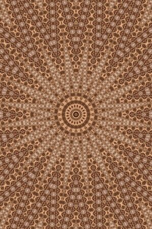 Abstract Colorful Painted Kaleidoscopic Graphic Background. Futuristic Psychedelic Hypnotic Backdrop...