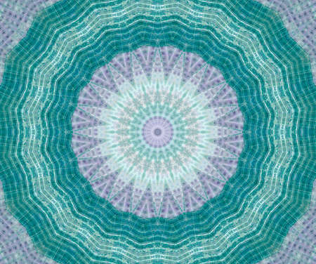 Abstract Colorful Painted Kaleidoscopic Graphic Background. Futuristic Psychedelic Hypnotic Backdrop...