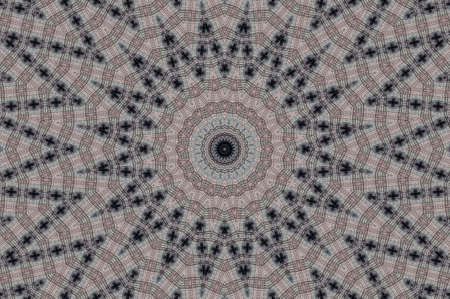 Abstract Colorful Painted Kaleidoscopic Graphic Background. Futuristic Psychedelic Hypnotic Backdrop...