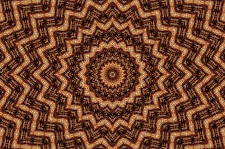 Abstract Colorful Painted Kaleidoscopic Graphic Background. Futuristic Psychedelic Hypnotic Backdrop...