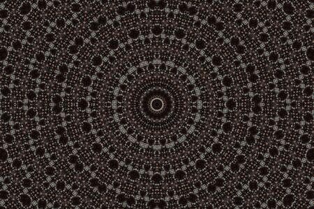 Abstract Colorful Painted Kaleidoscopic Graphic Background. Futuristic Psychedelic Hypnotic Backdrop Pattern With Texture. Folk Ethnic Floral Ornamental Mandala. Vintage Decorative Geometric Mosaicの写真素材