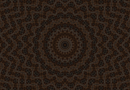 Abstract Colorful Painted Kaleidoscopic Graphic Background. Futuristic Psychedelic Hypnotic Backdrop Pattern With Texture. Folk Ethnic Floral Ornamental Mandala. Vintage Decorative Geometric Mosaicの写真素材