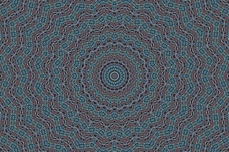 Abstract Colorful Painted Kaleidoscopic Graphic Background. Futuristic Psychedelic Hypnotic Backdrop...