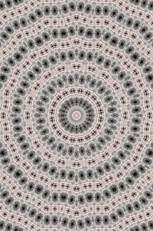 Abstract Colorful Painted Kaleidoscopic Graphic Background. Futuristic Psychedelic Hypnotic Backdrop Pattern With Texture. Folk Ethnic Floral Ornamental Mandala. Vintage Decorative Geometric Mosaicの写真素材