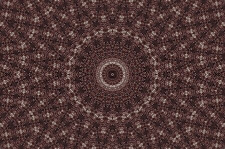 Abstract Colorful Painted Kaleidoscopic Graphic Background. Futuristic Psychedelic Hypnotic Backdrop Pattern With Texture. Folk Ethnic Floral Ornamental Mandala. Vintage Decorative Geometric Mosaicの写真素材