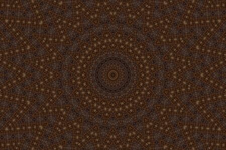 Abstract Colorful Painted Kaleidoscopic Graphic Background. Futuristic Psychedelic Hypnotic Backdrop...