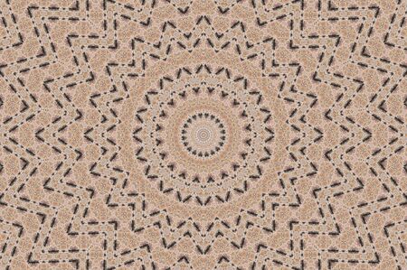 Abstract Colorful Painted Kaleidoscopic Graphic Background. Futuristic Psychedelic Hypnotic Backdrop...