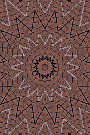 Abstract Colorful Painted Kaleidoscopic Graphic Background. Futuristic Psychedelic Hypnotic Backdrop...