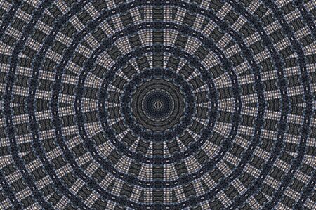 Abstract Colorful Painted Kaleidoscopic Graphic Background. Futuristic Psychedelic Hypnotic Backdrop...