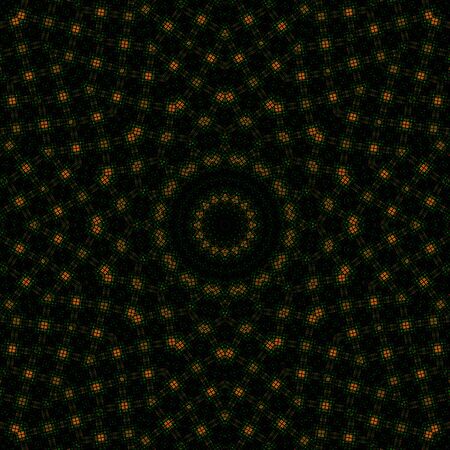 Abstract Colorful Painted Kaleidoscopic Graphic Background. Futuristic Psychedelic Hypnotic Backdrop...