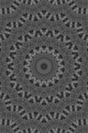 Abstract Colorful Painted Kaleidoscopic Graphic Background. Futuristic Psychedelic Hypnotic Backdrop Pattern With Texture. Folk Ethnic Floral Ornamental Mandala. Vintage Decorative Geometric Mosaicの写真素材