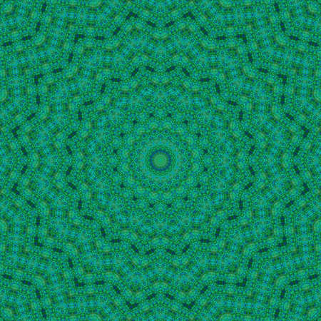 Abstract Colorful Painted Kaleidoscopic Graphic Background. Futuristic Psychedelic Hypnotic Backdrop Pattern With Texture. Folk Ethnic Floral Ornamental Mandala. Vintage Decorative Geometric Mosaicの写真素材