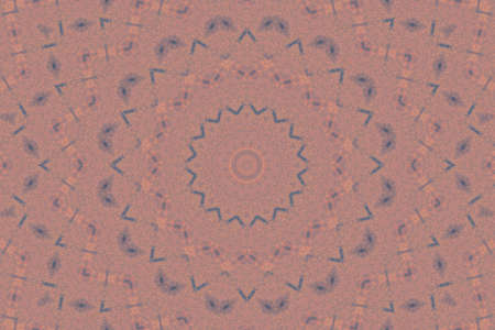Abstract Colorful Painted Kaleidoscopic Graphic Background. Futuristic Psychedelic Hypnotic Backdrop...
