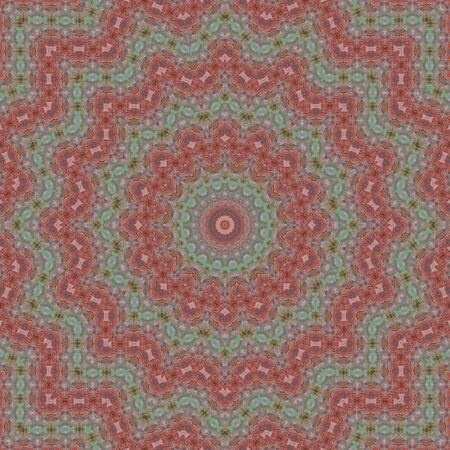 Abstract Colorful Painted Kaleidoscopic Graphic Background. Futuristic Psychedelic Hypnotic Backdrop...