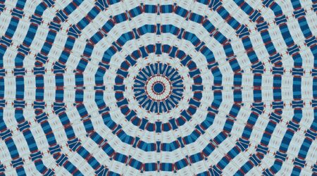 Abstract Colorful Painted Kaleidoscopic Graphic Background. Futuristic Psychedelic Hypnotic Backdrop Pattern With Texture. Folk Ethnic Floral Ornamental Mandala. Vintage Decorative Geometric Mosaicの写真素材