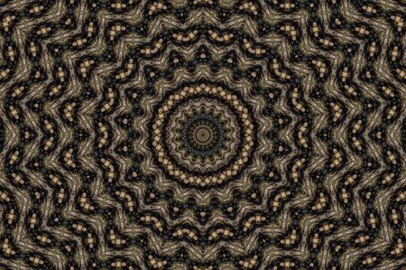 Abstract Colorful Painted Kaleidoscopic Graphic Background. Futuristic Psychedelic Hypnotic Backdrop...
