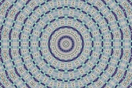 Abstract Colorful Painted Kaleidoscopic Graphic Background. Futuristic Psychedelic Hypnotic Backdrop...