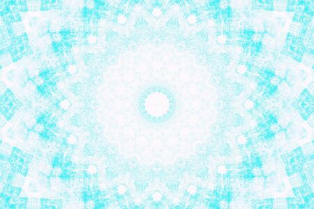 Abstract Colorful Painted Kaleidoscopic Graphic Background. Futuristic Psychedelic Hypnotic Backdrop...