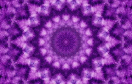 Abstract Colorful Painted Kaleidoscopic Graphic Background. Futuristic Psychedelic Hypnotic Backdrop Pattern With Texture. Folk Ethnic Floral Ornamental Mandala. Vintage Decorative Geometric Mosaicの写真素材