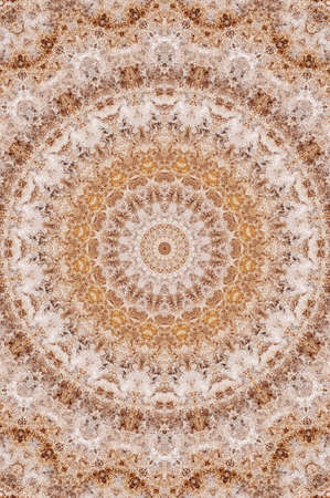 Abstract Colorful Painted Kaleidoscopic Graphic Background. Futuristic Psychedelic Hypnotic Backdrop...