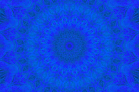 Abstract Colorful Painted Kaleidoscopic Graphic Background. Futuristic Psychedelic Hypnotic Backdrop...