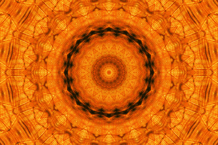 Abstract Colorful Painted Kaleidoscopic Graphic Background. Futuristic Psychedelic Hypnotic Backdrop Pattern With Texture. Folk Ethnic Floral Ornamental Mandala. Vintage Decorative Geometric Mosaicの写真素材