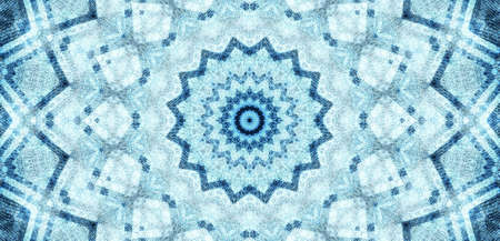 Abstract Colorful Painted Kaleidoscopic Graphic Background. Futuristic Psychedelic Hypnotic Backdrop...