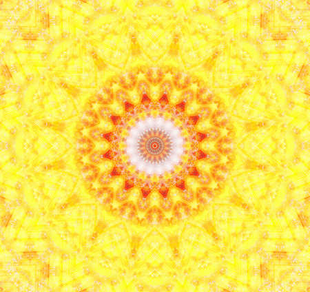 Abstract Colorful Painted Kaleidoscopic Graphic Background. Futuristic Psychedelic Hypnotic Backdrop...
