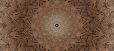 Abstract Colorful Painted Kaleidoscopic Graphic Background. Futuristic Psychedelic Hypnotic Backdrop...